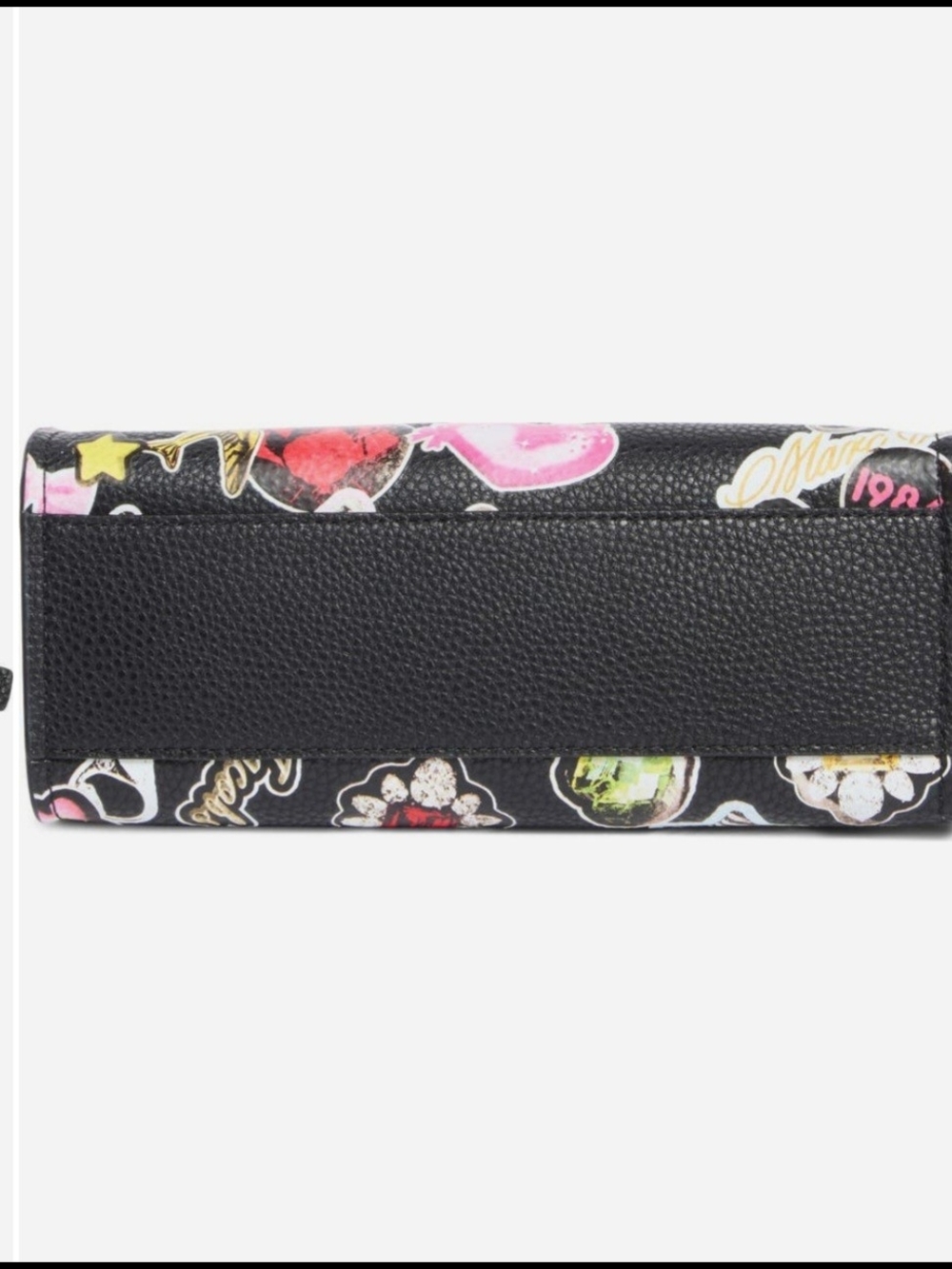 NWT Marc Jacobs Black Multicolor Graphic Tote - Picture 7 of 8